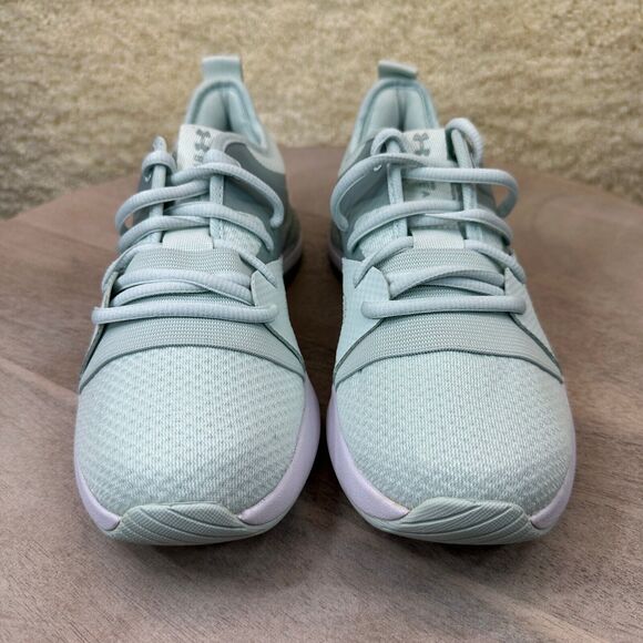 Under Armour Charged Breathe Lace TR Low Illusion Womens Size 5.5 Green Sneakers - Picture 11 of 11